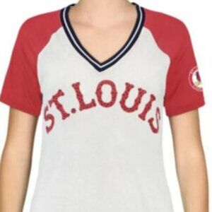 St Louis Cardinals PINK by Victoria's Secret Bling Mesh Jersey